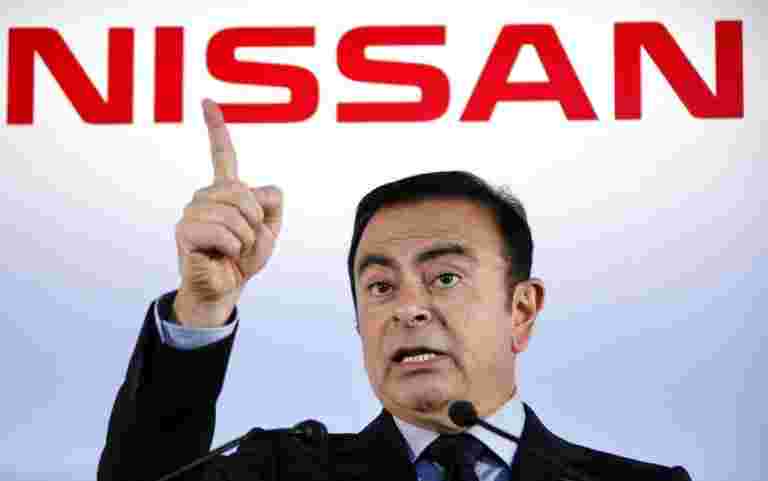 解釋說，有前主席Ghosn的日產織機的問題
