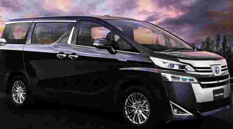 豐田在79.5萬盧比推出七個座位豪華MPV Vellfire;在此檢查詳細信息