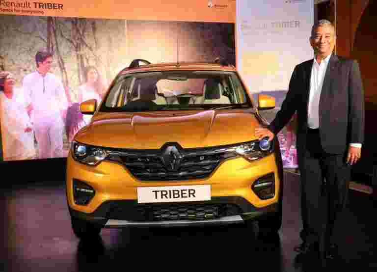 Renault Tribs從4.95 Lakh開始發射。檢查變體，價格，功能