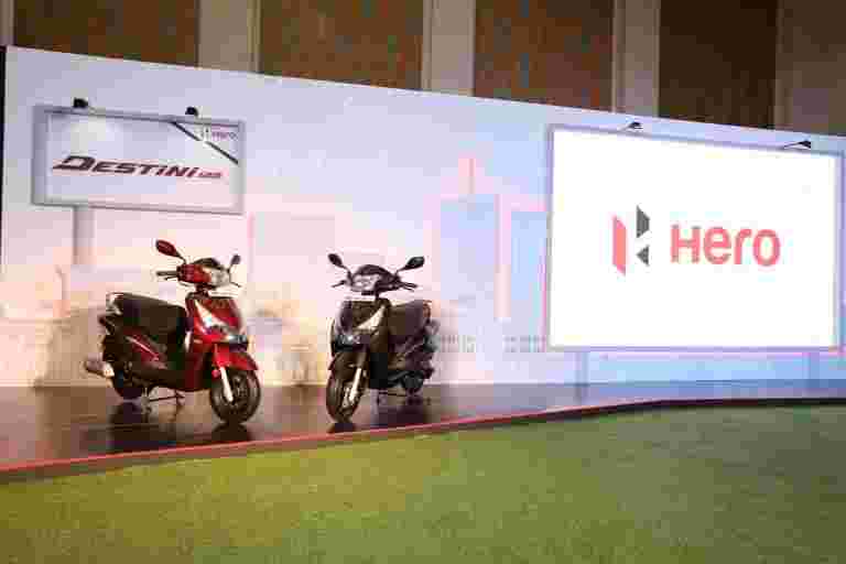 Hero Motocorp 2月份總銷售額增加1.45％