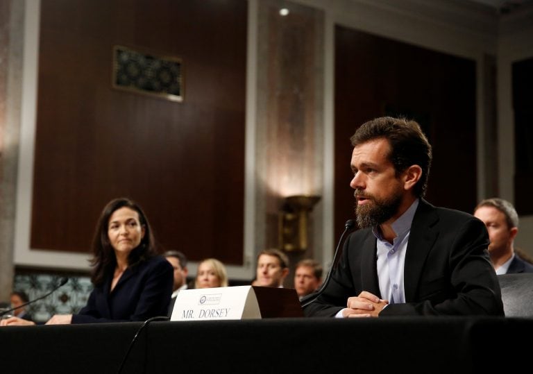 Twitter Ceo Jack Dorsey說，他和其他科技公司還沒有足夠的濫用
