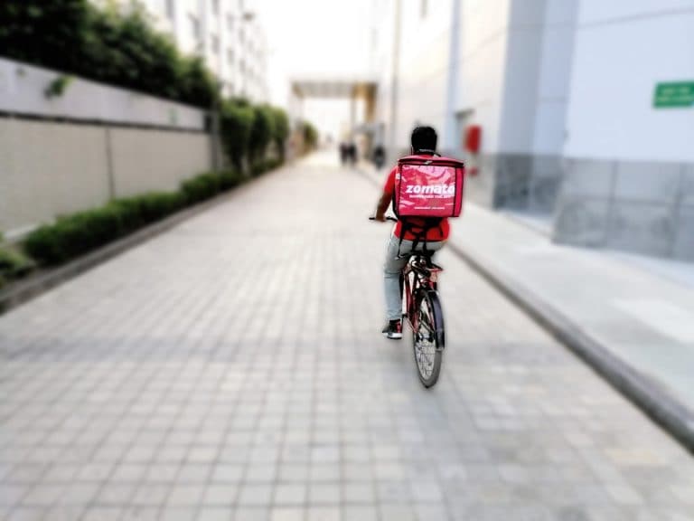 來自Zomato的運營的大型外賣