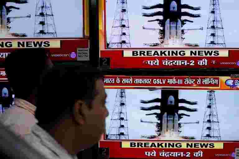 Chandrayaan-2：外國媒體對印度的歷史悠久的月亮使命說