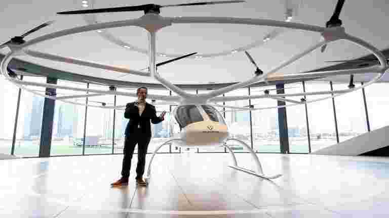 Air Taxi公司卷發架與Schenker一起隊伍部署了沉重的無人機