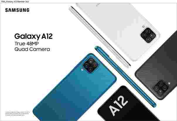 三星Galaxy A12在印度亮相;以下是關鍵細節