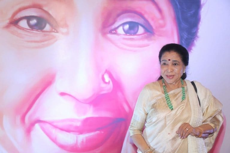 我生命的歌曲。as asha bhosle唱歌