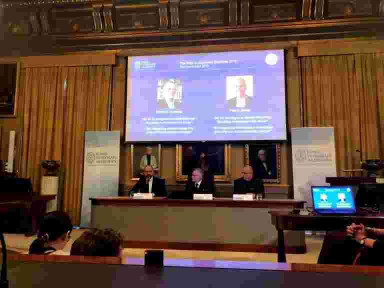 美國經濟學家William Nordhaus，Paul Romer Win 2018諾貝爾經濟獎