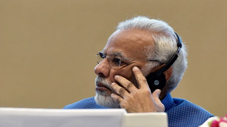 PM Modi Faces Call Drops，敦促電信部門尋找技術解決方案：報告