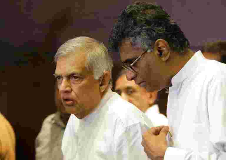 Ranil Wickremesinghe說，美國和日本凍結了斯里蘭卡的斯里蘭卡，ranil Wickremesinghe說