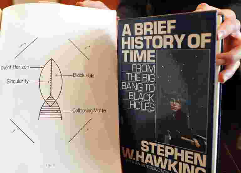 Stephen Hawking的輪椅，論文待售