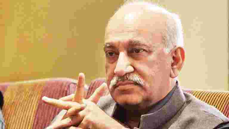 內閣部長撥打MJ Akbar Over #Metoo指控