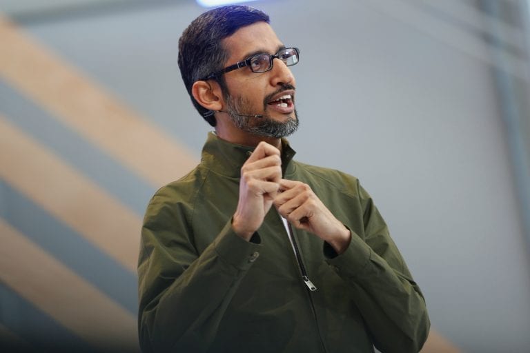 谷歌的Sundar Pichai說，48名員工被解雇了性騷擾