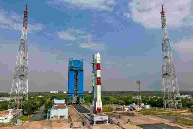ISRO從Sriharikota推出地球監測衛星體篩