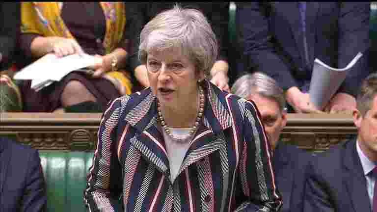 英國PM Theresa可以向她的Brexit交易提取議會投票