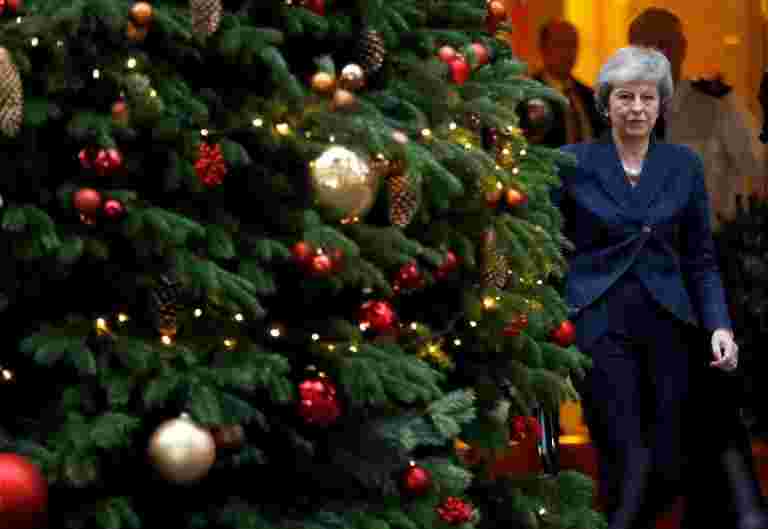 英國PM Theresa可能會誓言，警告Brexit在危險之中