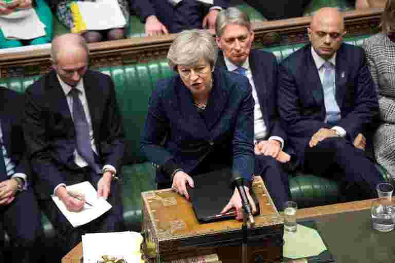 英國PM Theresa可能是Brexit'Plan B' - 會在議會下發生什么？