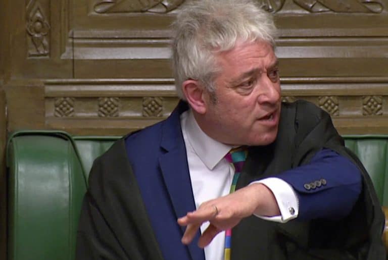 隨著英國議會揚聲器引發“憲法危機”，Brexit交易