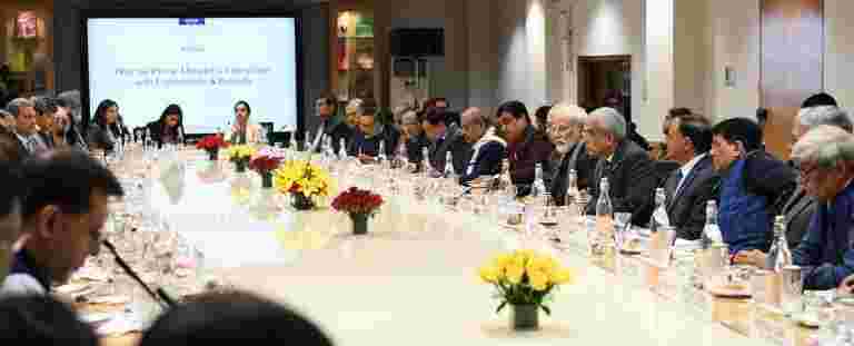PM Narendra Modi表示經濟強大的基礎，有能力反彈