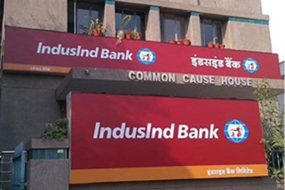 Indusind Bank表示，增長將從Q3恢復到20％